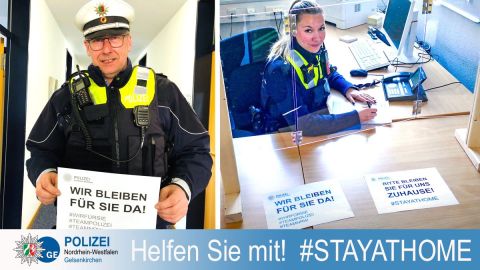 #stayathome Polizei Gelsenkirchen