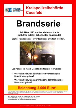 Fahndungsplakat